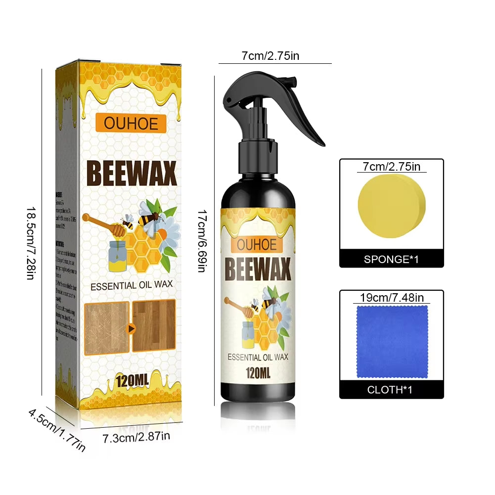 Revitalize Your Furniture with Our Multipurpose Beeswax Spray - Ultimate Protection and Shine for Wood Surfaces