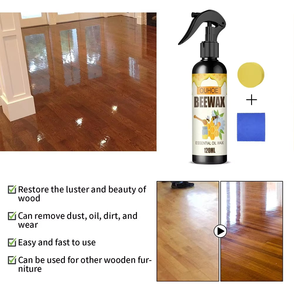 Revitalize Your Furniture with Our Multipurpose Beeswax Spray - Ultimate Protection and Shine for Wood Surfaces